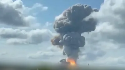 Deadly Blast Hits Russian Gunpowder Plant.
