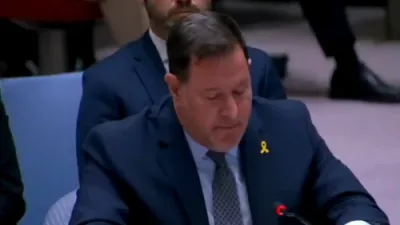 Israeli Envoy to UN: Hamas Will Not Relinquish Gaza Through Peaceful Means. 