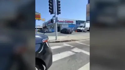 Mexican National Arrested After Confronting Border Patrol With Machete in Los Angeles.