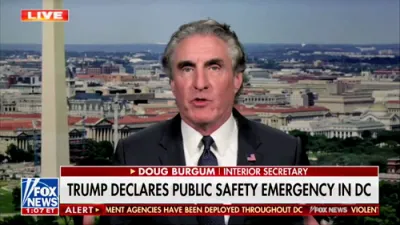 Burgum: Law Enforcement Key to Showcasing America.