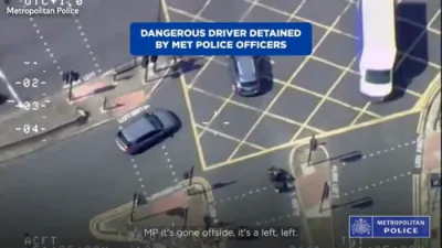 London Police End Chase With Shocking Move.