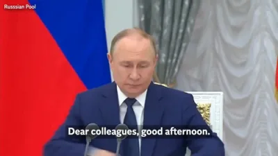 Putin Praises Trump's &ldquo;Energetic and Sincere" Peace Efforts.