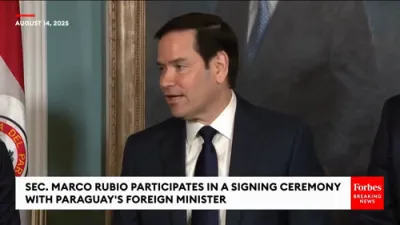 Marco Rubio Outlines Preparations for Trump&ndash;Putin Summit in Alaska.