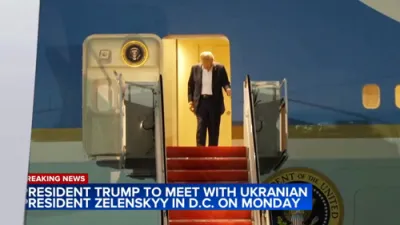 Trump and Zelenskyy to Meet on Monday After Putin Talks.