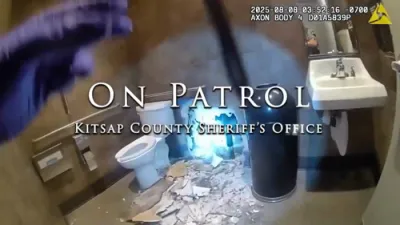 Thieves Tunnel Into Starbucks Bathroom.