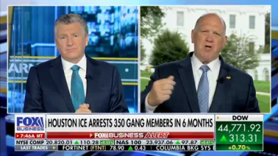 Tom Homan Blasts Democrats Over Border Crisis Silence.