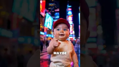 Cute AI 'Baby Trump' Weighs In on DC Liberation Day. 