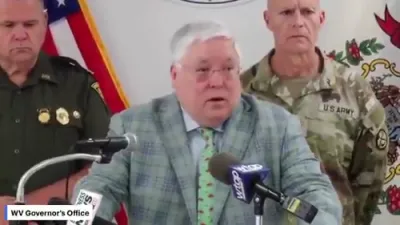 West Virginia Governor Patrick Morrisey Signs ICE Agreements.