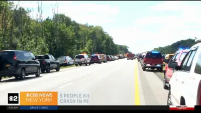 Developing Story: Deadly NY Tour Bus Crash Leaves 5 Dead.