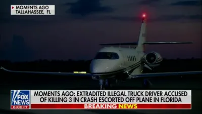 Illegal Trucker Landed in Florida. 