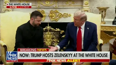Zelensky Thanks Trump, Delivers Letter on First Lady.