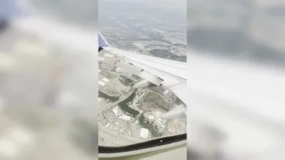 Delta Jet Lands Safely After Midair Wing Failure.