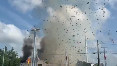 Massive Blast Rocks Wilmington After Crash.