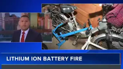 Illegal Battery Shop Sparks Queens Fire.