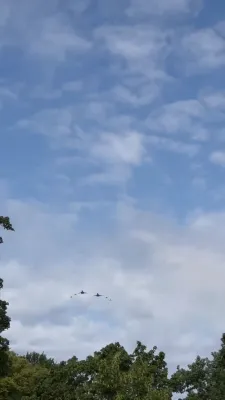 US Bombers Roar Over Latvia in NATO Show