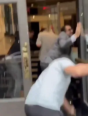 Embassy Clash: Egyptian Staff Beat Pro-Hamas in NYC.