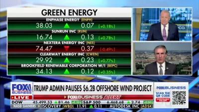 Sec. Burgum: Offshore Wind Driving Up Energy Costs. 