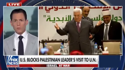 U.S. Blocks Palestinian Leaders From UN Meeting.