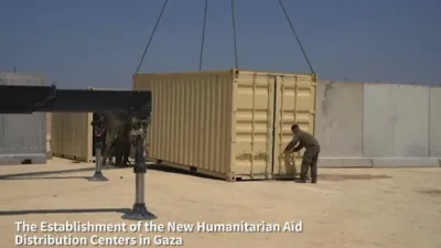 New Aid Centers Set to Open in Southern Gaza.