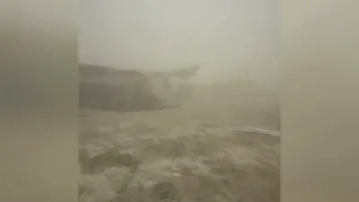 Dust Storm Wrecks Festival and Destroys Campsites.