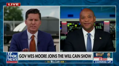 Will Cain Confronts Gov. Wes Moore Over Military Record.