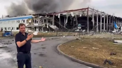 Russian Strikes Wipe Out U.S. Firm in Ukraine.
