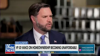 VP Vance: Home Prices Flatten After Sharp Surge.
