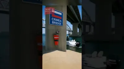 Trump Saves Putin on Crimea Bridge From Zelensky's Sabotage! 🤣