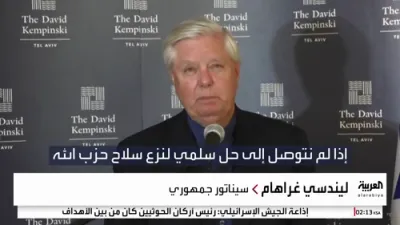 Senator Lindsey Graham Warns of Military Action on Hezbollah.