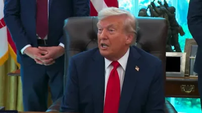 Trump Explodes at Reporter During Briefing: 'Get OUT of the Room'