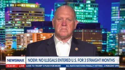Border Czar Homan Vows Crackdown on 'Criminal Aliens.'