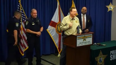 Florida Sheriff Shows Off Seized 'Drip' in Drug Bust. 