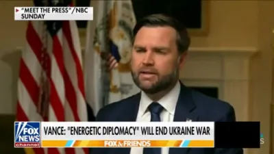 Vance Claims Clear Path to Ending Ukraine War.