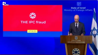 Israel Rejects 'Fraudulent' Famine Report Tied to Hamas. 
