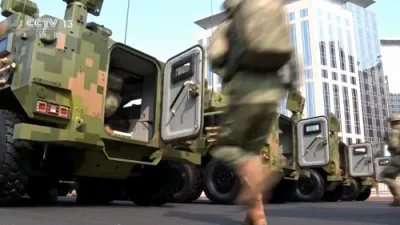 China Marks Victory Day with Massive Military Parade.