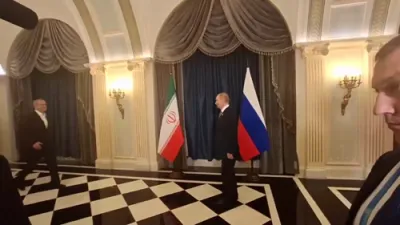 Putin and Iran's President Pezeshkian Meet at China Summit.
