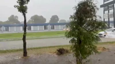 Chaos in Houston as Floods Swamp Roads.