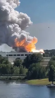 Chemical Fire Triggers Manufacturing in Indiana.