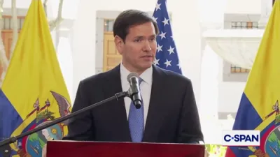 Secretary Rubio Named Two Gang Terrorist Groups in Ecuador. 