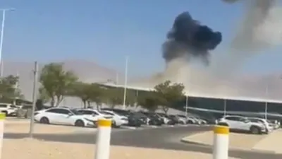 Explosive Drone Hits Israel's Ramon Airport.