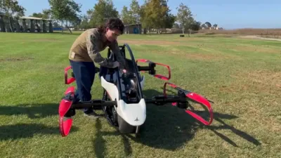 Palmer Luckey Takes First Flight in Jetson ONE.
