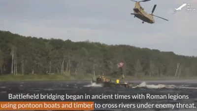 US Army Showcases Power in European River Crossings.