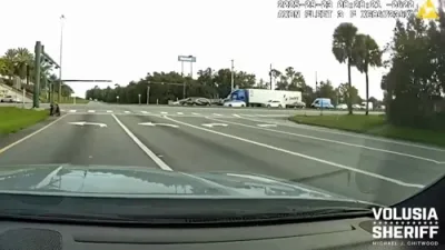 Sheriff Chitwood Uses PIT Maneuver to Stop Speeder.