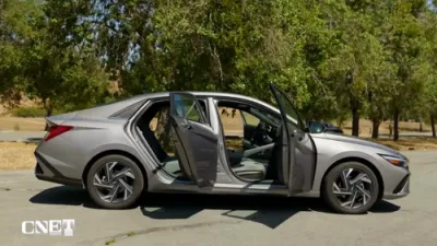 2025 Hyundai Elantra Hybrid Delivers Affordable Eco Option.