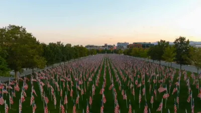 Utah Filled with US Flags in 'Healing Field' Honors 9/11 Victims.