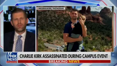 Eric Trump Blasts Media After Kirk Assassination. 
