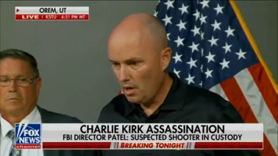 Utah Gov. Cox Calls Kirk Killing a Political Assassination.