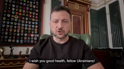 Zelensky Urges Sanctions On Russian Oil Terminals.