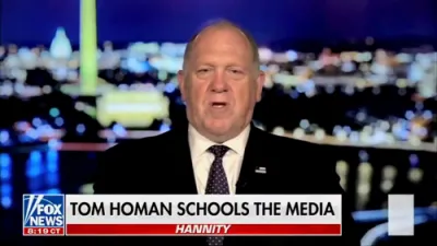 Border Czar Tom Homan: Left &ldquo;Can't Handle" Return to Enforcement.