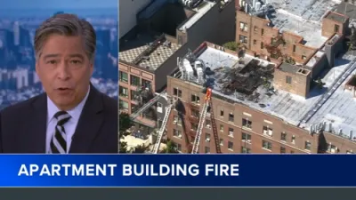 Brooklyn Apartment Fire Injures Firefighter.